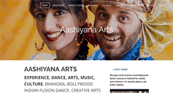 Desktop Screenshot of aashiyanaarts.com