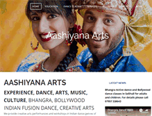 Tablet Screenshot of aashiyanaarts.com